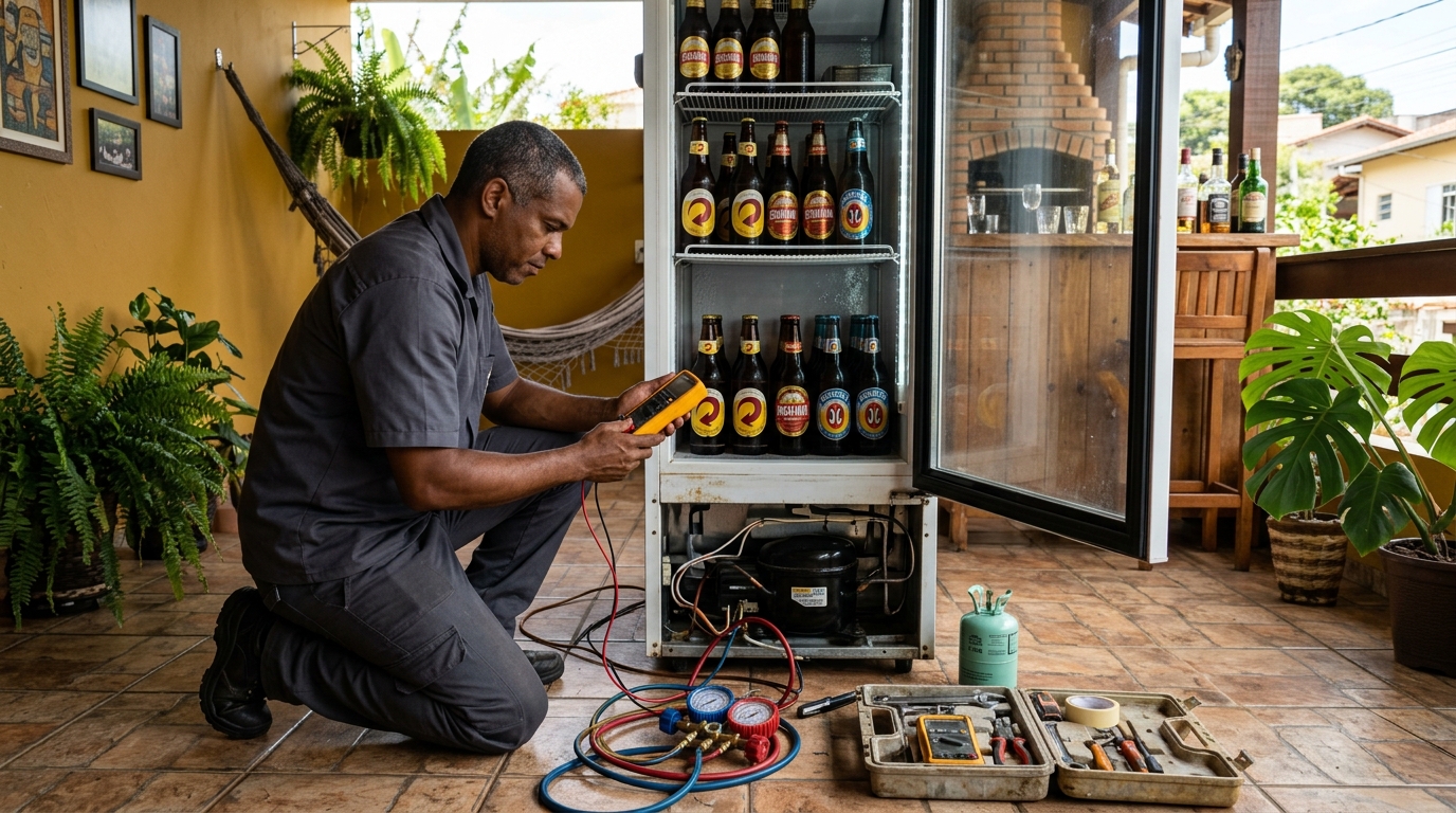Conserto de Cervejeira em Manaus-AM